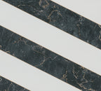 Michalsky Living 4 Modern Marble Design Vliestapete Gold Schwarz Weiß 10,05 m x 0,53 m