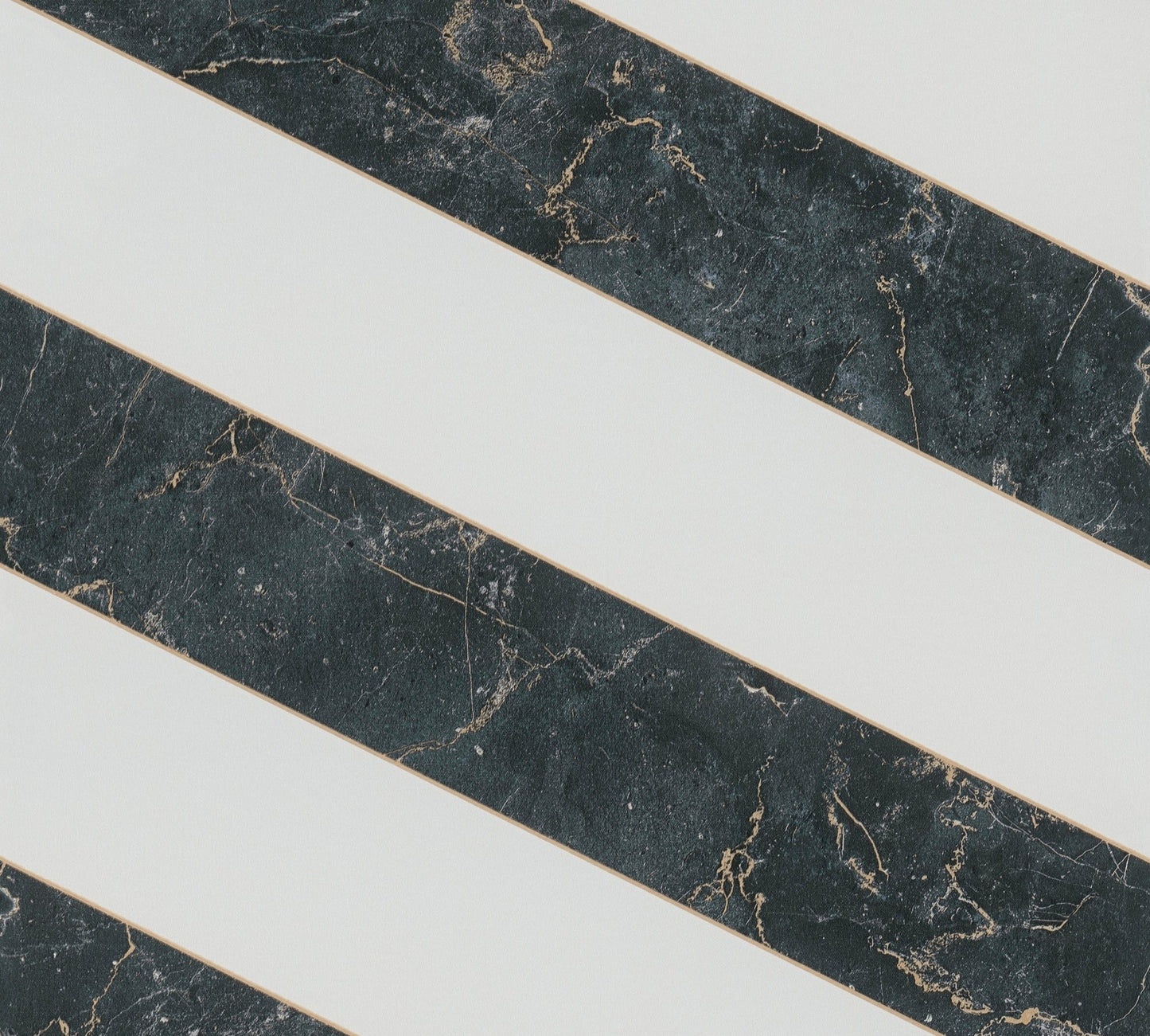Michalsky Living 4 Modern Marble Design Vliestapete Gold Schwarz Weiß 10,05 m x 0,53 m