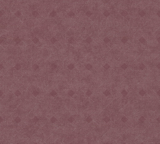 Cuba Geometrische Vliestapete Rot Metallic 10,05 m x 0,53 m