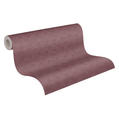 Cuba Geometrische Vliestapete Rot Metallic 10,05 m x 0,53 m