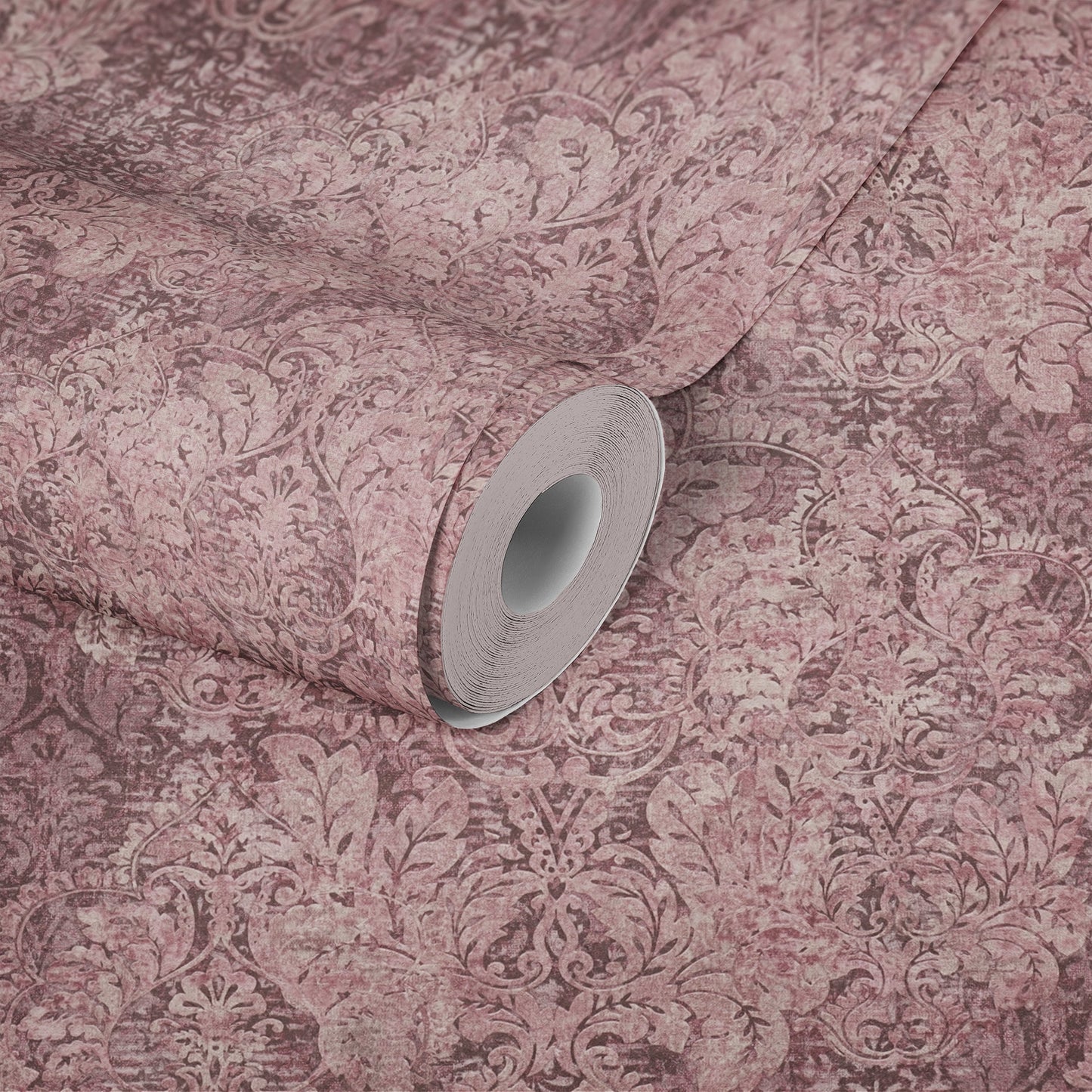 Livingwalls Mata Hari Vintage Vliestapete Rosa Rot Lila 10,05 m x 0,53 m