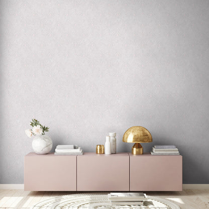 Livingwalls Mata Hari Vinyl-Vliestapete Creme Rosa Grau 10,05 m x 0,53 m