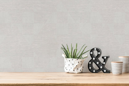 Livingwalls Titanium 3 Geometrische Vliestapete Weiß Grau 10,05 m x 0,53 m