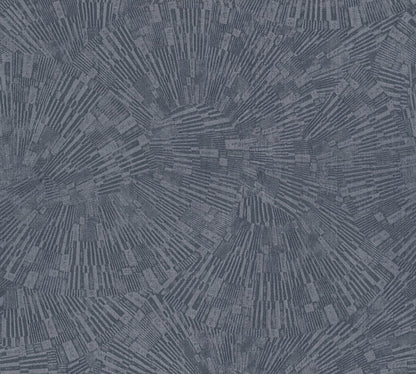 Livingwalls Titanium 3 Geometrische Vliestapete Blau 10,05 m x 0,53 m