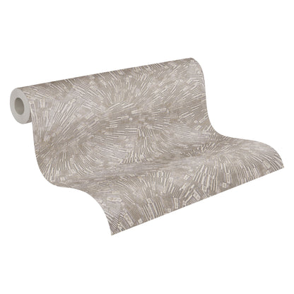 Livingwalls Titanium 3 Geometrische Vliestapete Beige 10,05 m x 0,53 m
