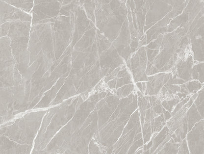 Fototapete Marmor Grau Weiß - 3,71 m x  2,80 m