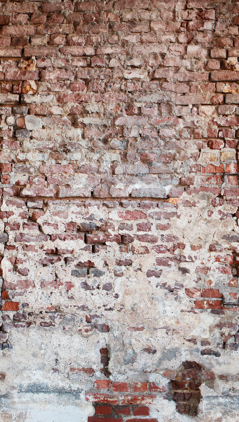 Fototapete Backsteinwand Vintage – 1,59 m x 2,80 m