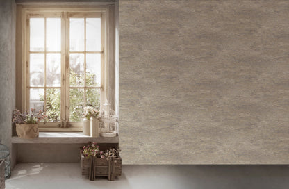 Livingwalls My Home My Spa Vliestapete Putzoptik Beige Silber Creme 10,05 m x 0,53 m
