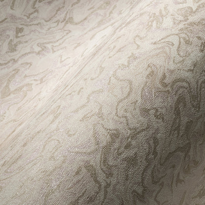 Livingwalls My Home My Spa Vliestapete Putzoptik Creme Lila Pastell 10,05 m x 0,53 m