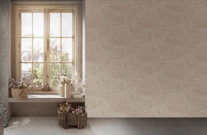 Livingwalls My Home My Spa Vliestapete Putzoptik Creme Lila Pastell 10,05 m x 0,53 m