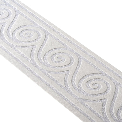 Only Borders 11 Dekobordüre selbstklebend Grau Metallic 5 m x 0,08 m
