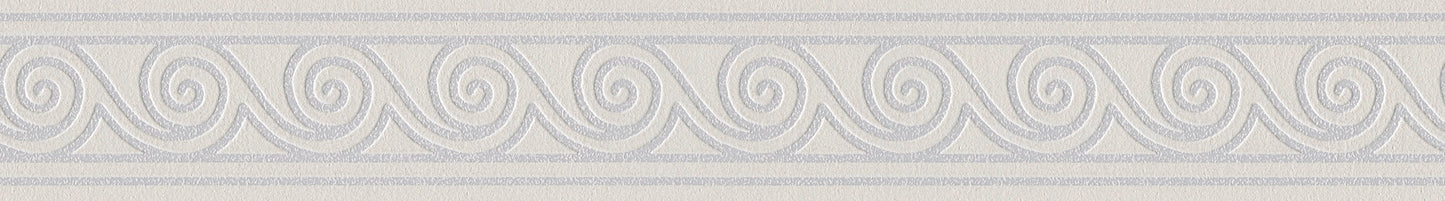 Only Borders 11 Dekobordüre selbstklebend Grau Metallic 5 m x 0,08 m