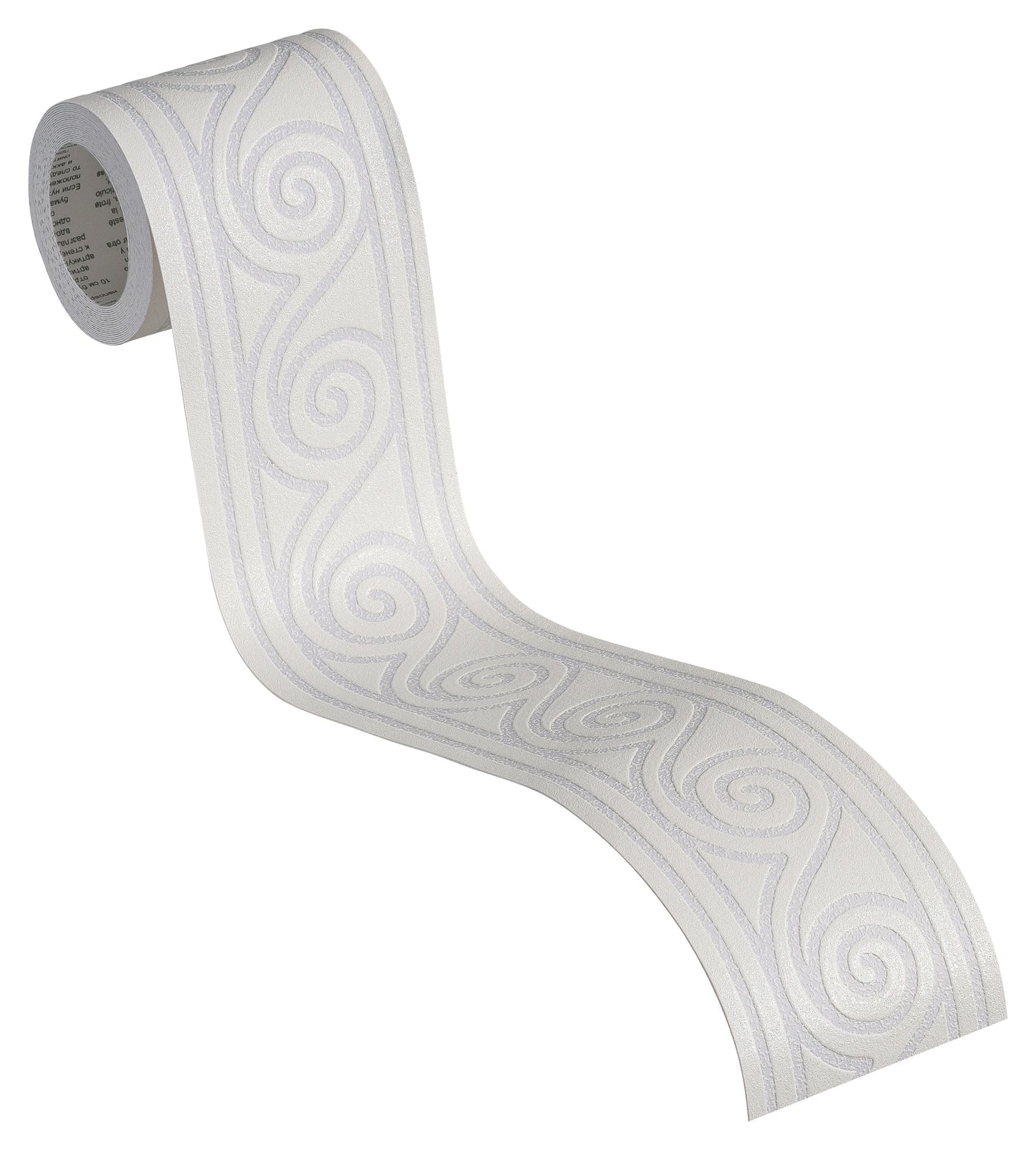 Only Borders 11 Dekobordüre selbstklebend Grau Metallic 5 m x 0,08 m