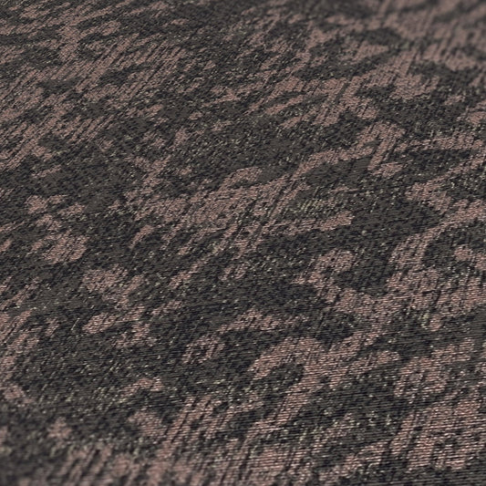 Livingwalls Desert Lodge Vinyl-Vliestapete Schwarz Bronze 10,05 m x 0,53 m