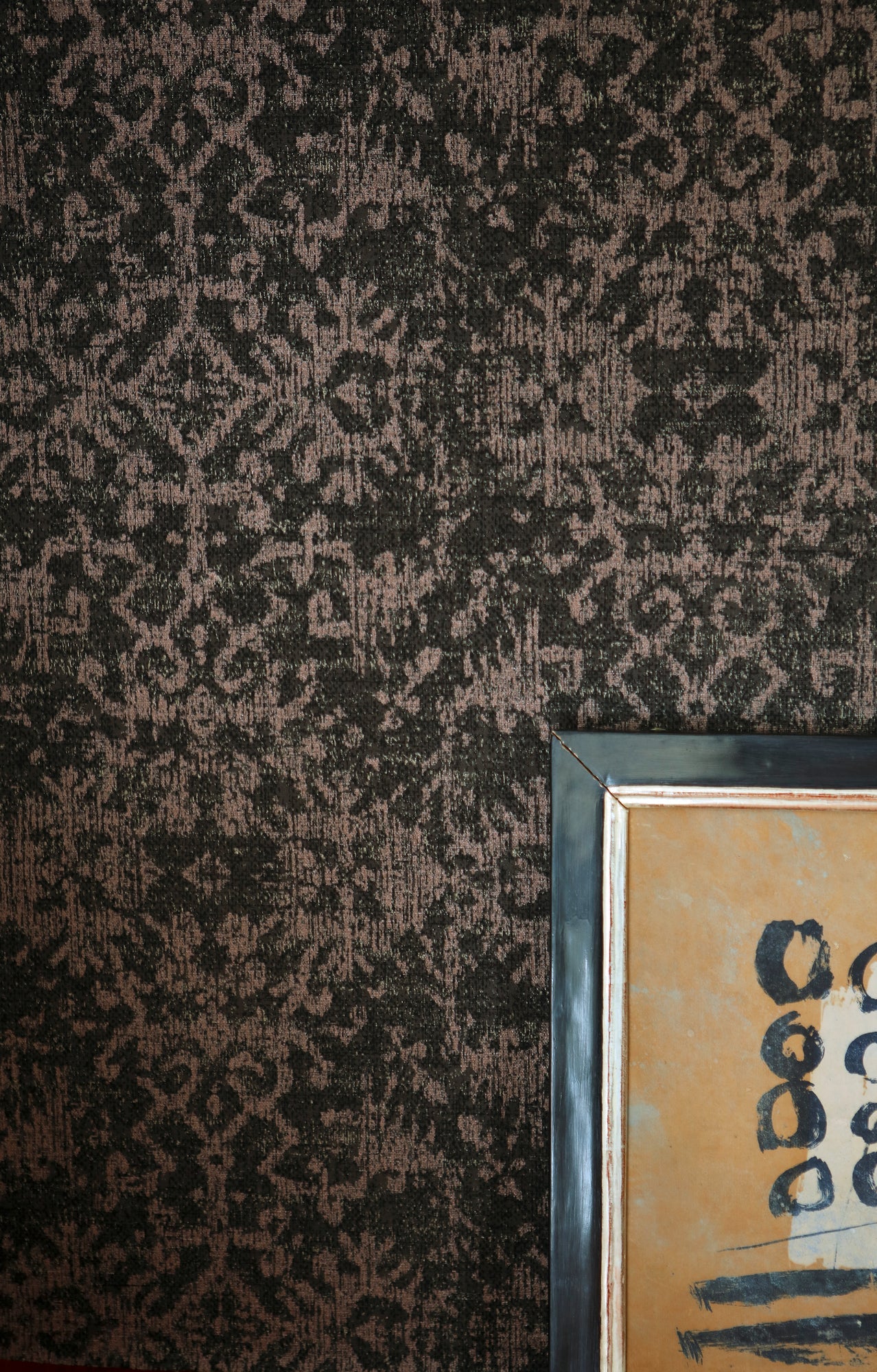 Livingwalls Desert Lodge Vinyl-Vliestapete Schwarz Bronze 10,05 m x 0,53 m