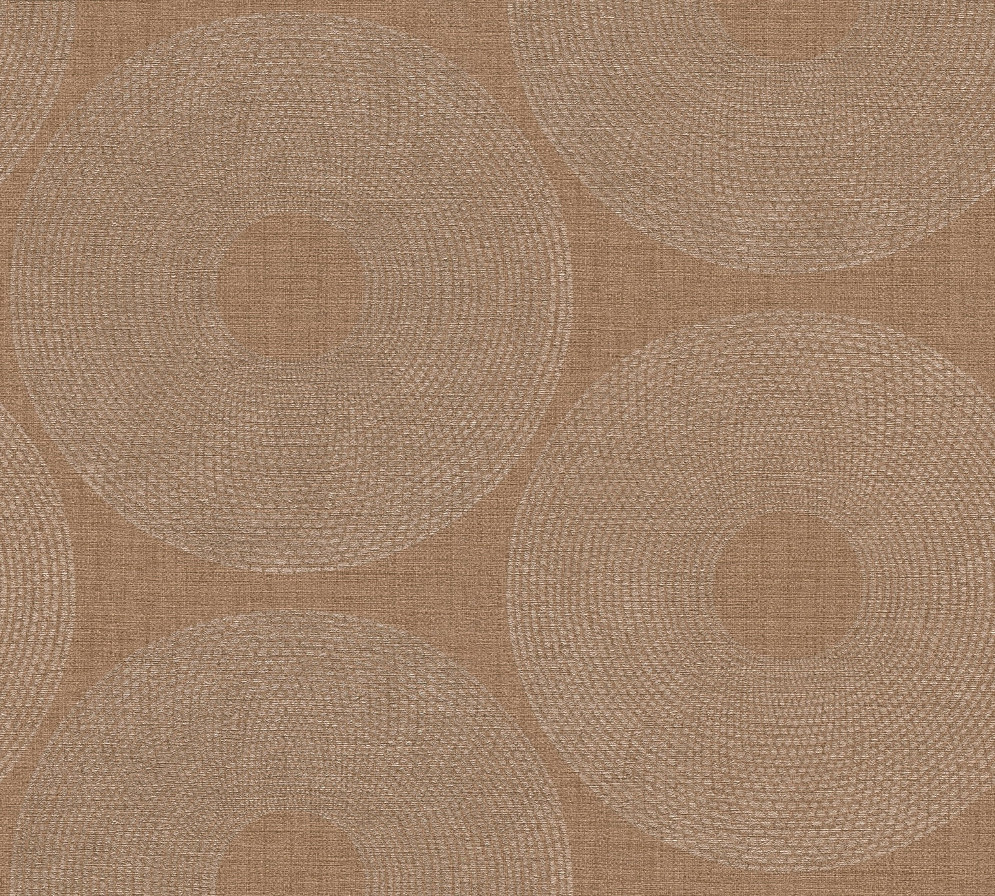 Livingwalls Desert Lodge Kreisdesign Vliestapete Braun 10,05 m x 0,53 m