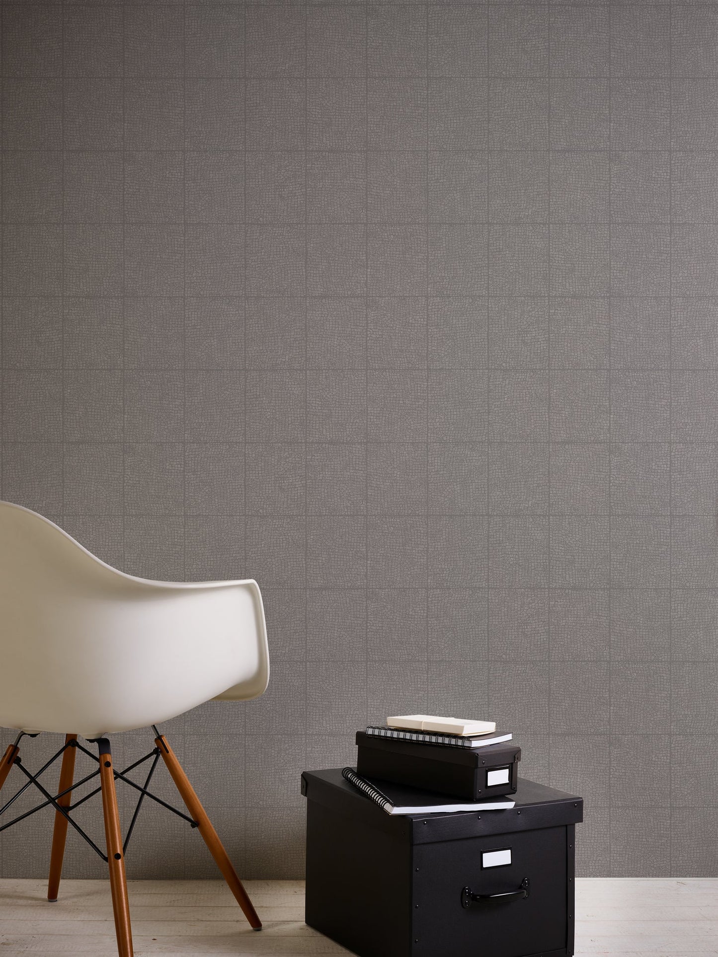 Livingwalls Desert Lodge Geometrische Vliestapete Grau 10,05 m x 0,53 m