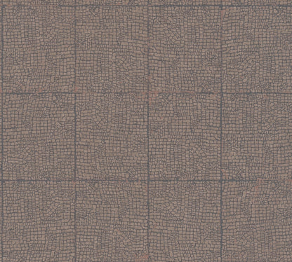 Livingwalls Desert Lodge Geometrische Vliestapete Braun Grau 10,05 m x 0,53 m