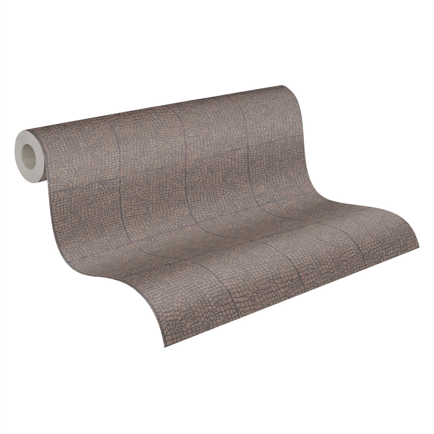 Livingwalls Desert Lodge Geometrische Vliestapete Braun Grau 10,05 m x 0,53 m
