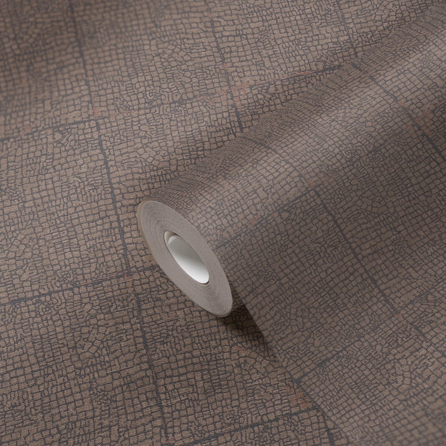 Livingwalls Desert Lodge Geometrische Vliestapete Braun Grau 10,05 m x 0,53 m
