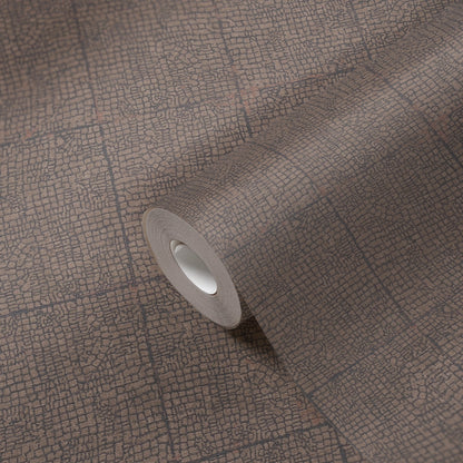 Livingwalls Desert Lodge Geometrische Vliestapete Braun Grau 10,05 m x 0,53 m
