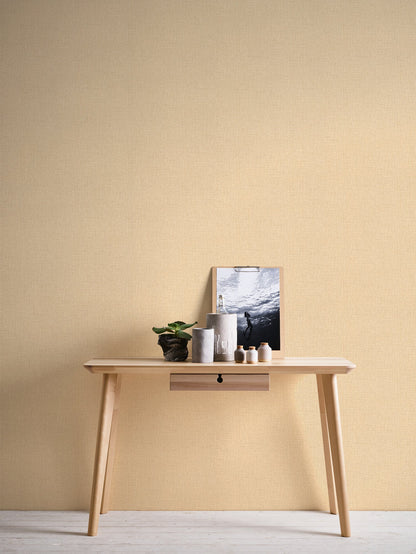 Livingwalls Desert Lodge Uni Vliestapete Creme 10,05 m x 0,53 m