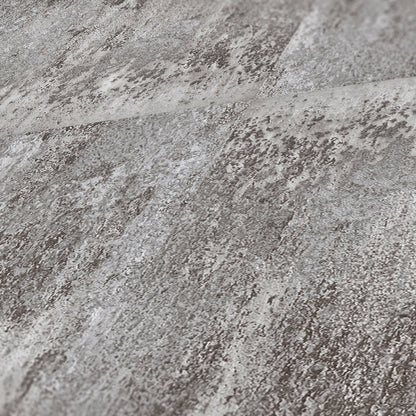 The Wallcover Vintagetapete selbstklebend Grau Silber 8,40 m x 0,53 m