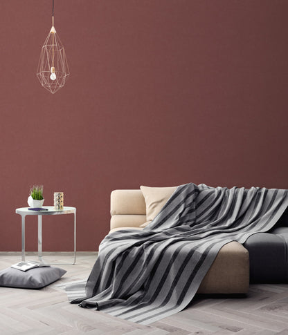 Geo Effect Uni Vliestapete Rot 10,05 m x 0,53 m
