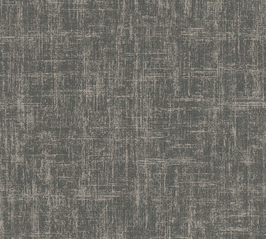Geo Effect Uni Vliestapete Silber Grau 10,05 m x 0,53 m