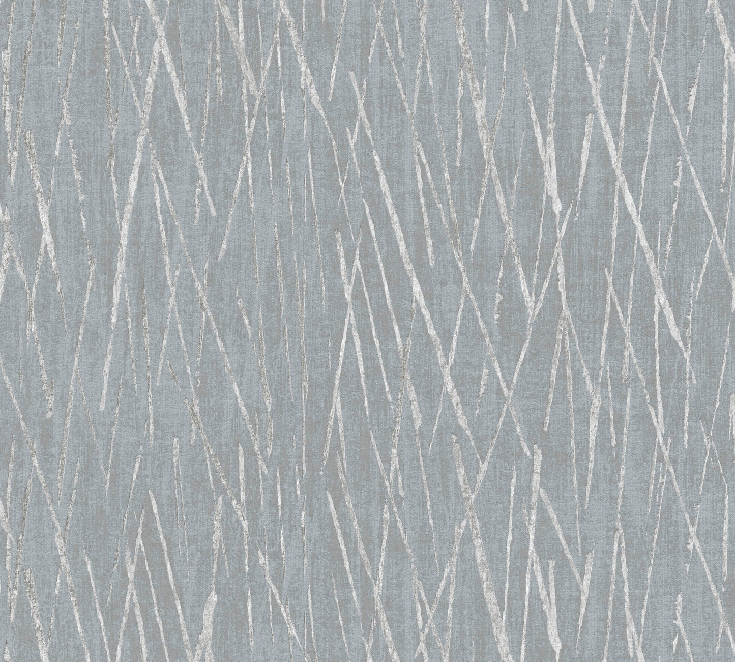 Hygge Metallic Vliestapete Grau Silber 10,05 m x 0,53 m