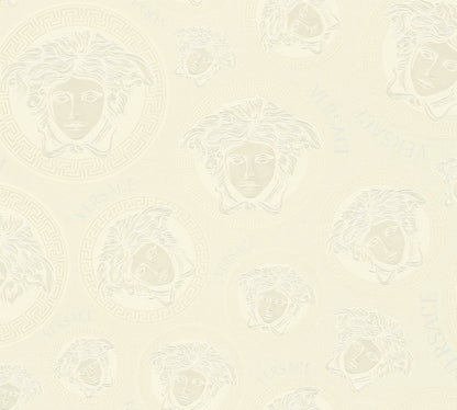 Versace  Creme Luxustapete - 10,05 m x 0,70 m