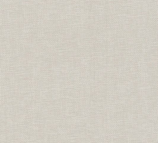 Hygge Vliestapete Gewebeoptik Grau 10,05 m x 0,53 m