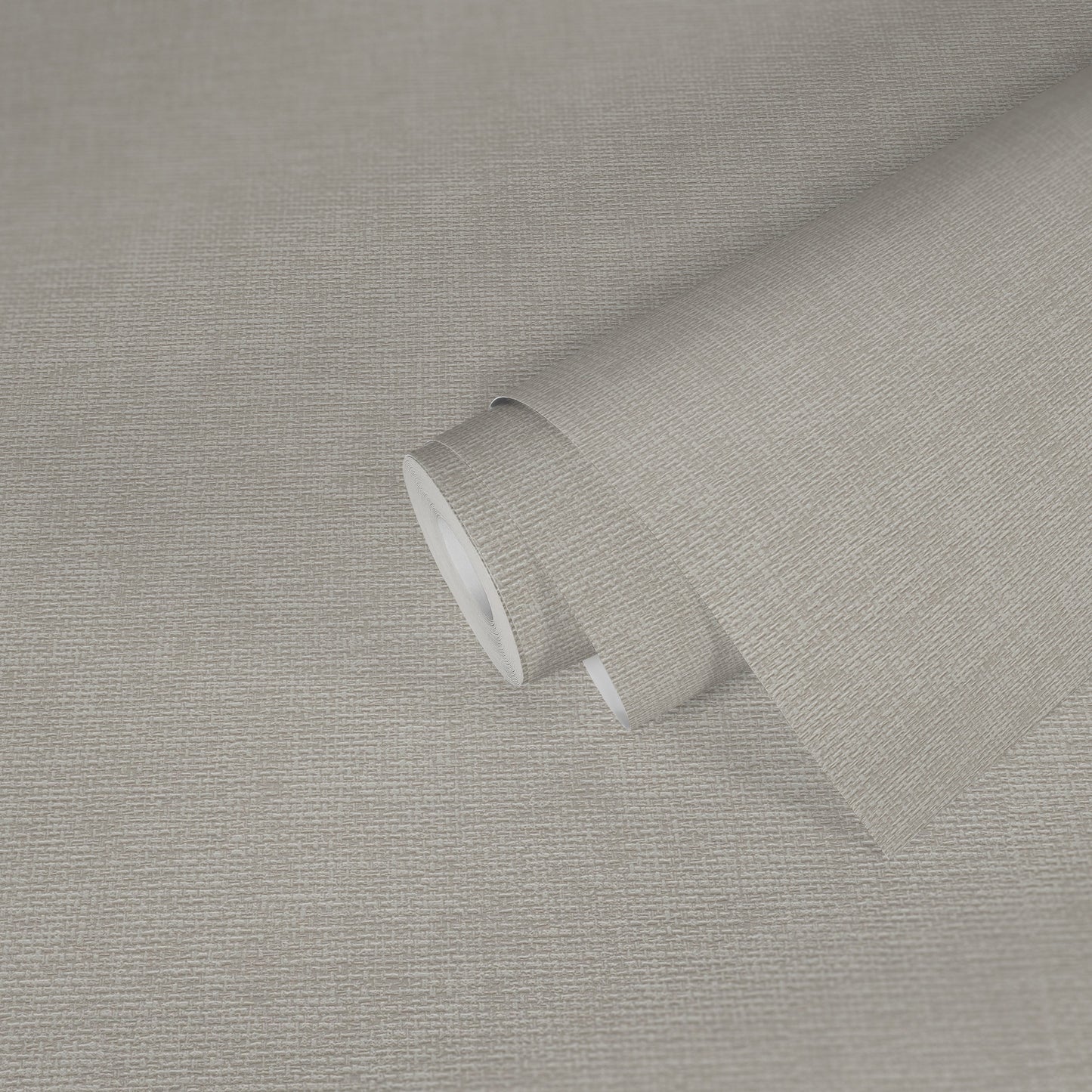 Hygge Vliestapete Gewebeoptik Grau 10,05 m x 0,53 m
