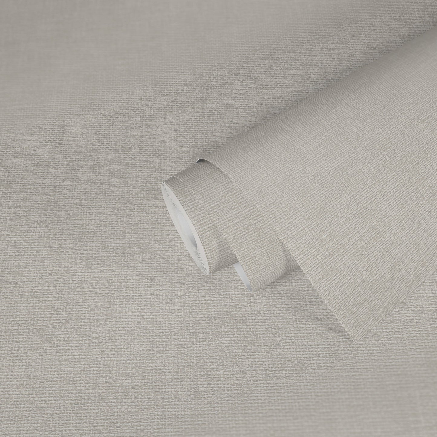 Hygge Vliestapete Gewebeoptik Grau 10,05 m x 0,53 m
