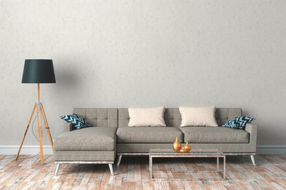 Hygge Uni Vliestapete Weiß Grau 10,05 m x 0,53 m