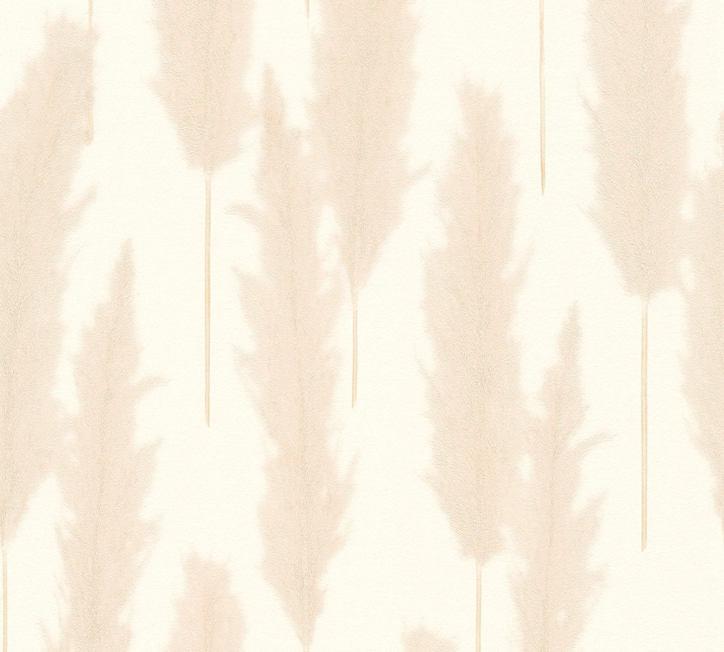 Hygge Pflanzen Vliestapete Creme Beige Weiß 10,05 m x 0,53 m