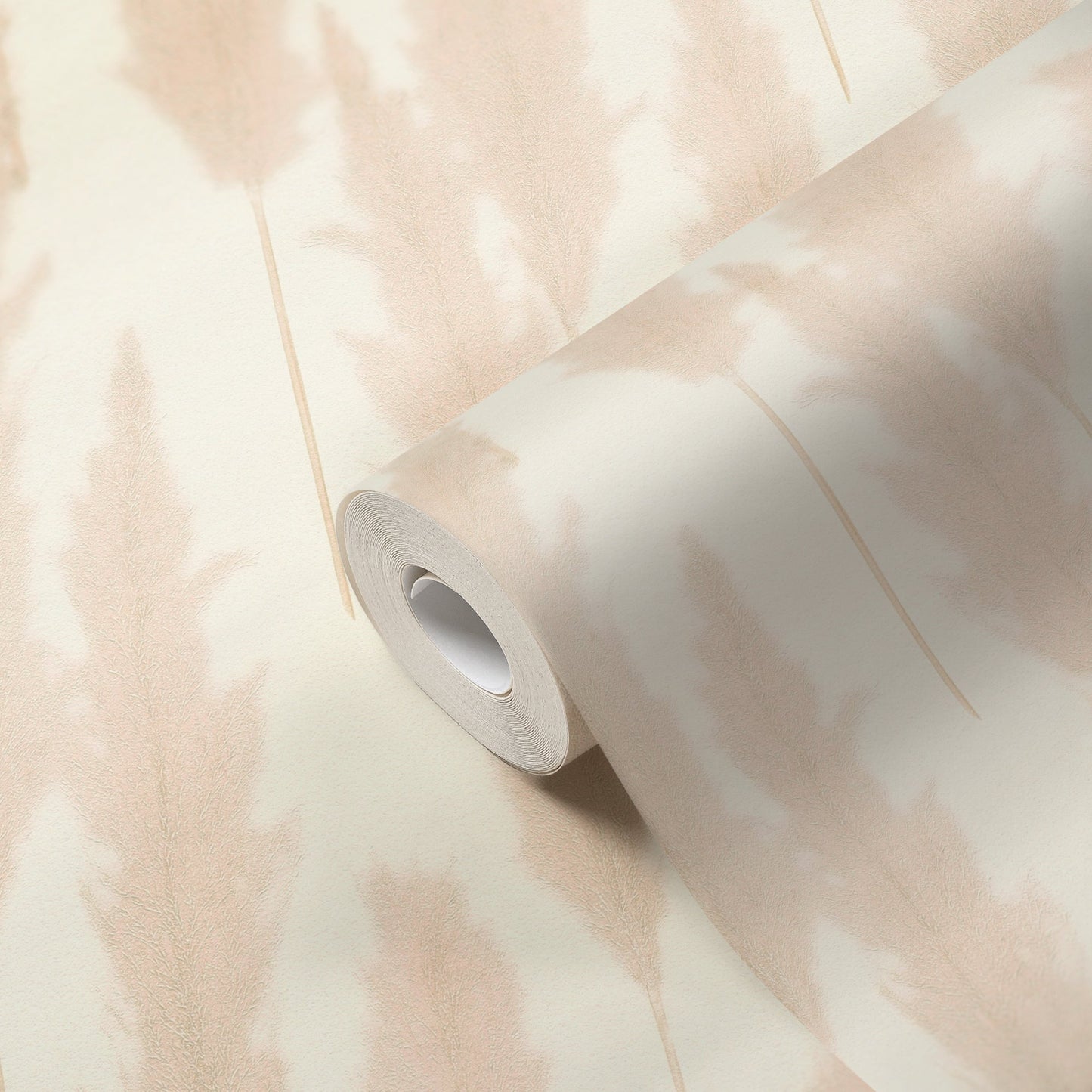 Hygge Pflanzen Vliestapete Creme Beige Weiß 10,05 m x 0,53 m