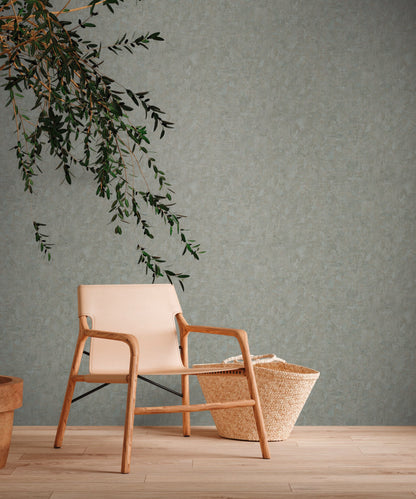 Natural Living Vliestapete im Used Look Grün Blau 10,05 m x 0,53 m