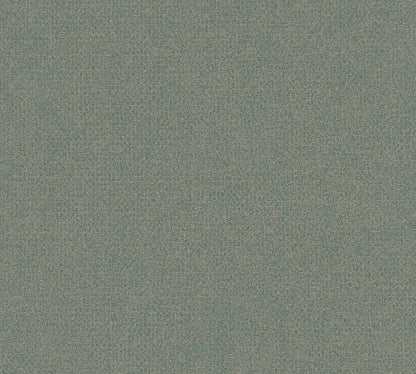 Natural Living Uni Vliestapete Grün Gold 10,05 m x 0,53 m