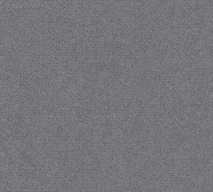 Natural Living Uni Vliestapete Schwarz Silber 10,05 m x 0,53 m