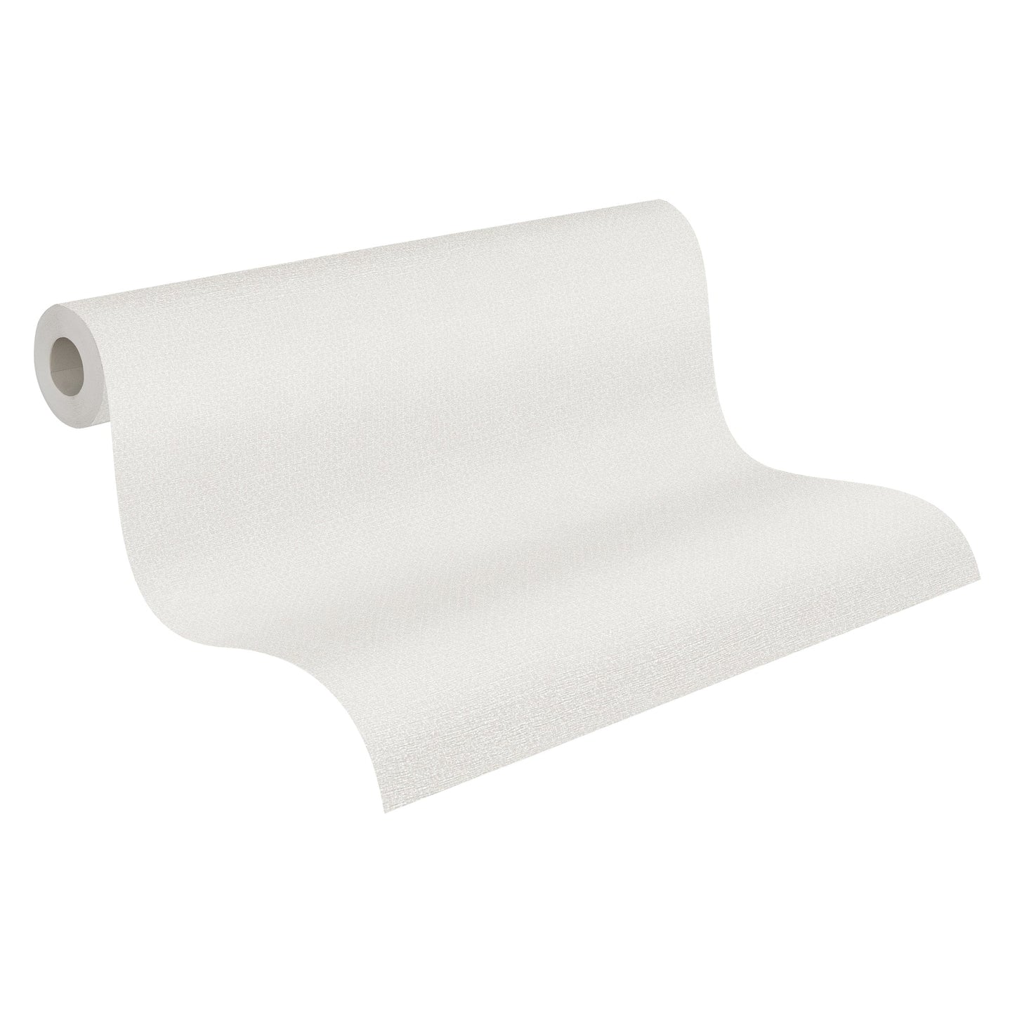 Natural Living Uni Vliestapete Grau Weiß 10,05 m x 0,53 m