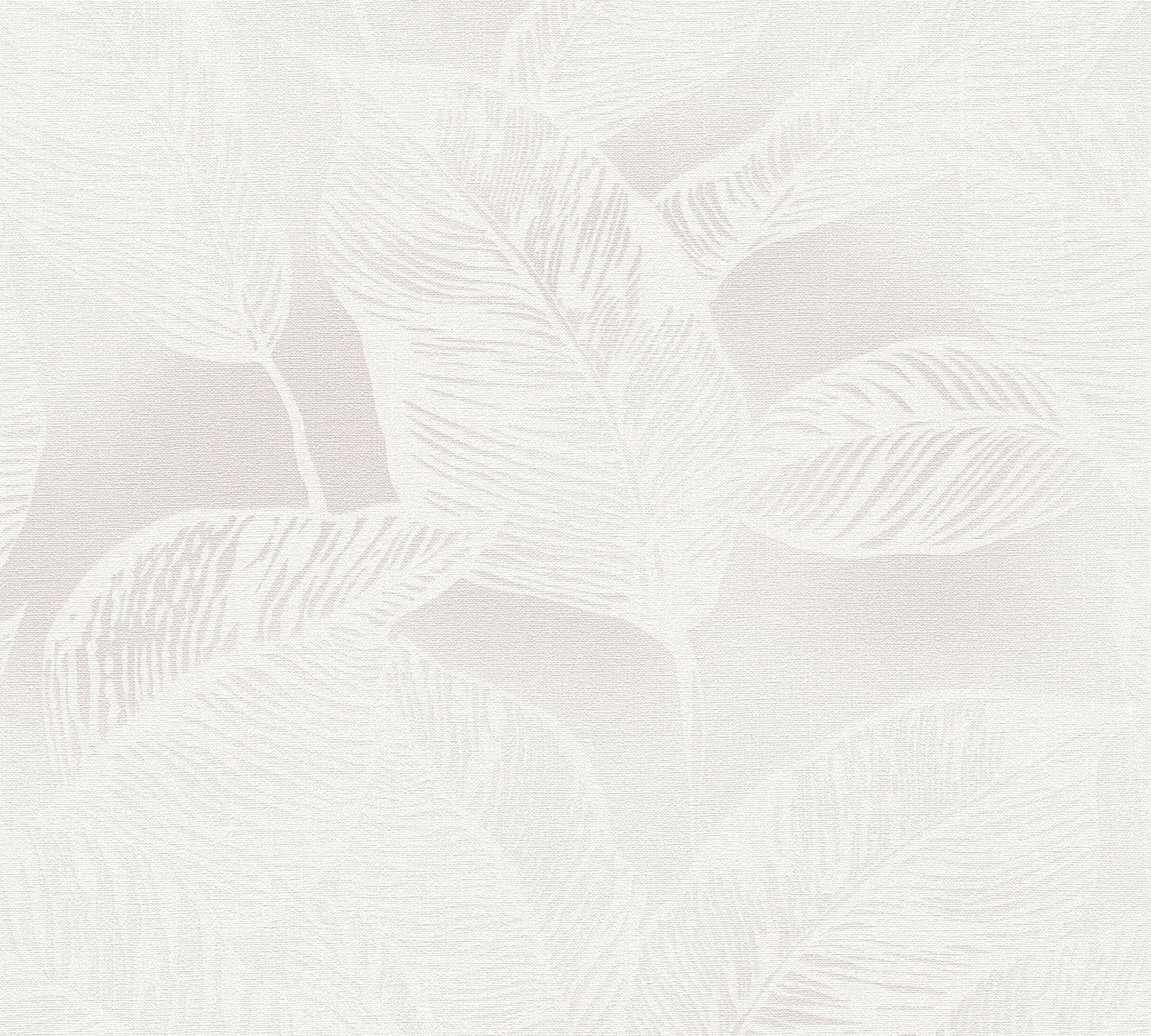 Natural Living Florale Vliestapete Weiß Grau 10,05 m x 0,53 m