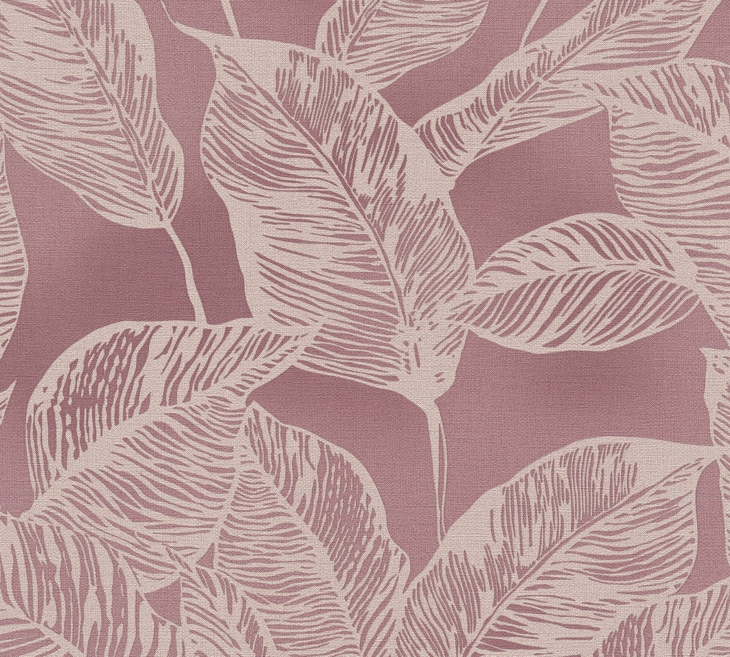 Natural Living Florale Vliestapete Rosa Creme 10,05 m x 0,53 m