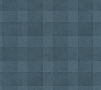 Natural Living Streifen Vliestapete Blau 10,05 m x 0,53 m