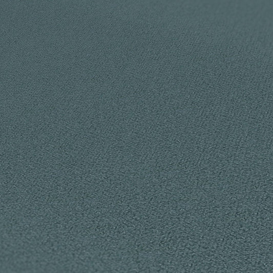 Natural Living Uni Vliestapete Blau Grau 10,05 m x 0,53 m
