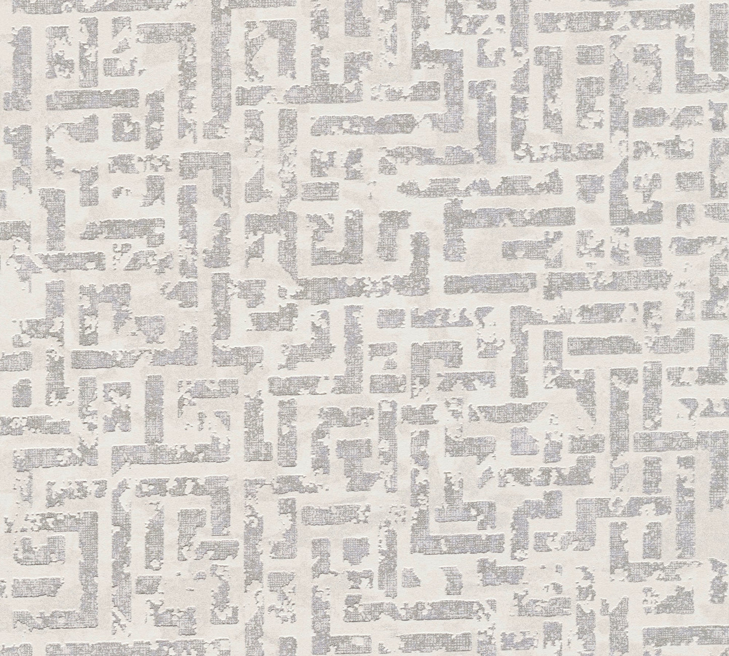 Livingwalls My Home My Spa Geometrische Vliestapete Creme Silber Gold 10,05 m x 0,53 m