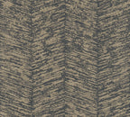 Livingwalls My Home My Spa Fischgräten Vliestapete Grau Braun 10,05 m x 0,53 m