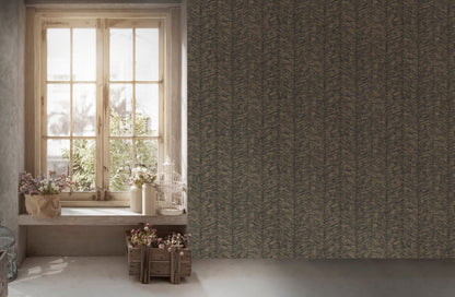 Livingwalls My Home My Spa Fischgräten Vliestapete Grau Braun 10,05 m x 0,53 m