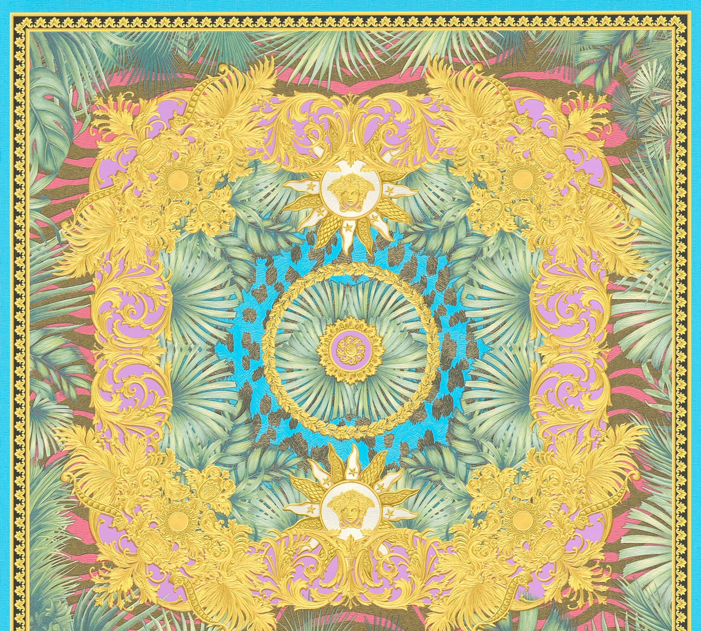 Versace  Bunt Grün - 10,05 m x 0,70 m