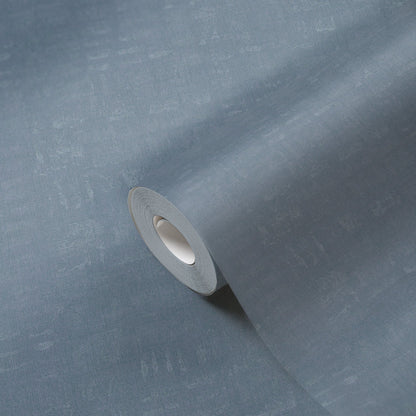 Nara Uni Vliestapete Blau 10,05 m x 0,53 m